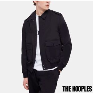 $600 The Kooples Men’s Black Jacket NWT